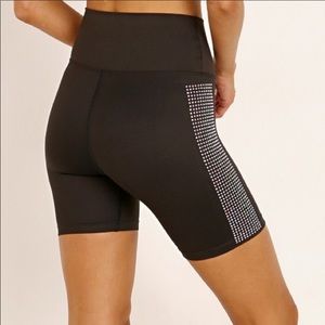 NWT Beach Riot x Revolve Rhinestone Bike Shorts